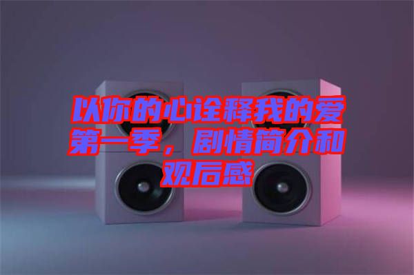 以你的心詮釋我的愛第一季，劇情簡介和觀后感