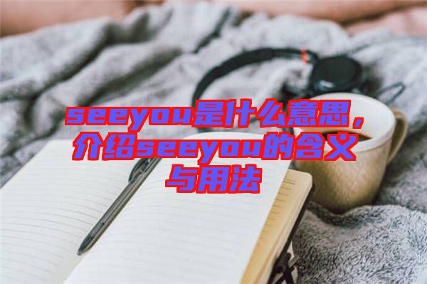 seeyou是什么意思，介紹seeyou的含義與用法